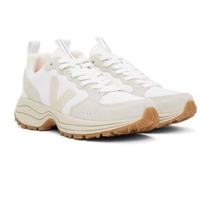 Veja Women's White and Cream Trainers
